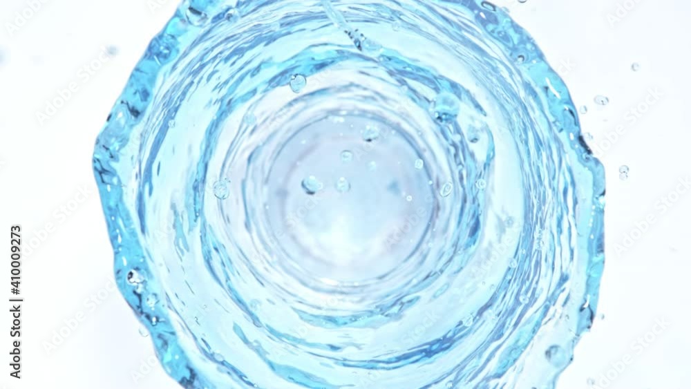Super Slow Motion Shot of Water Vortex Splash Isolated on White Background at 1000fps. Super Slow Motion Shot of Water Vortex Splash Isolated on White Background at 1000fps.