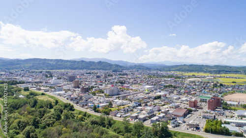 《山形県》米沢市の街並み