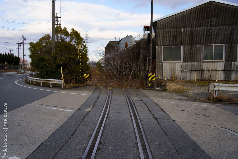 廃線　線路
