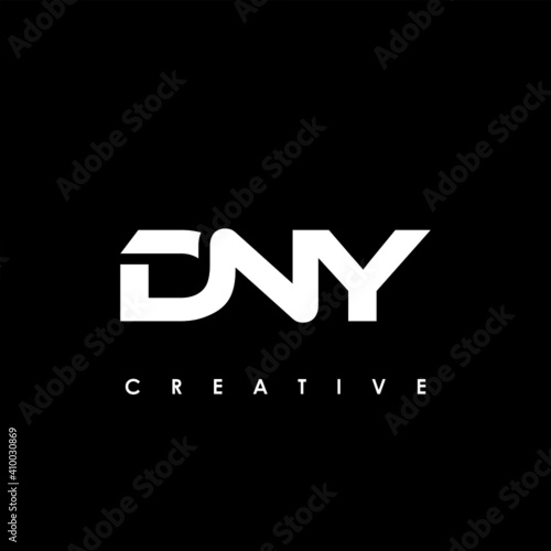 DNY Letter Initial Logo Design Template Vector Illustration