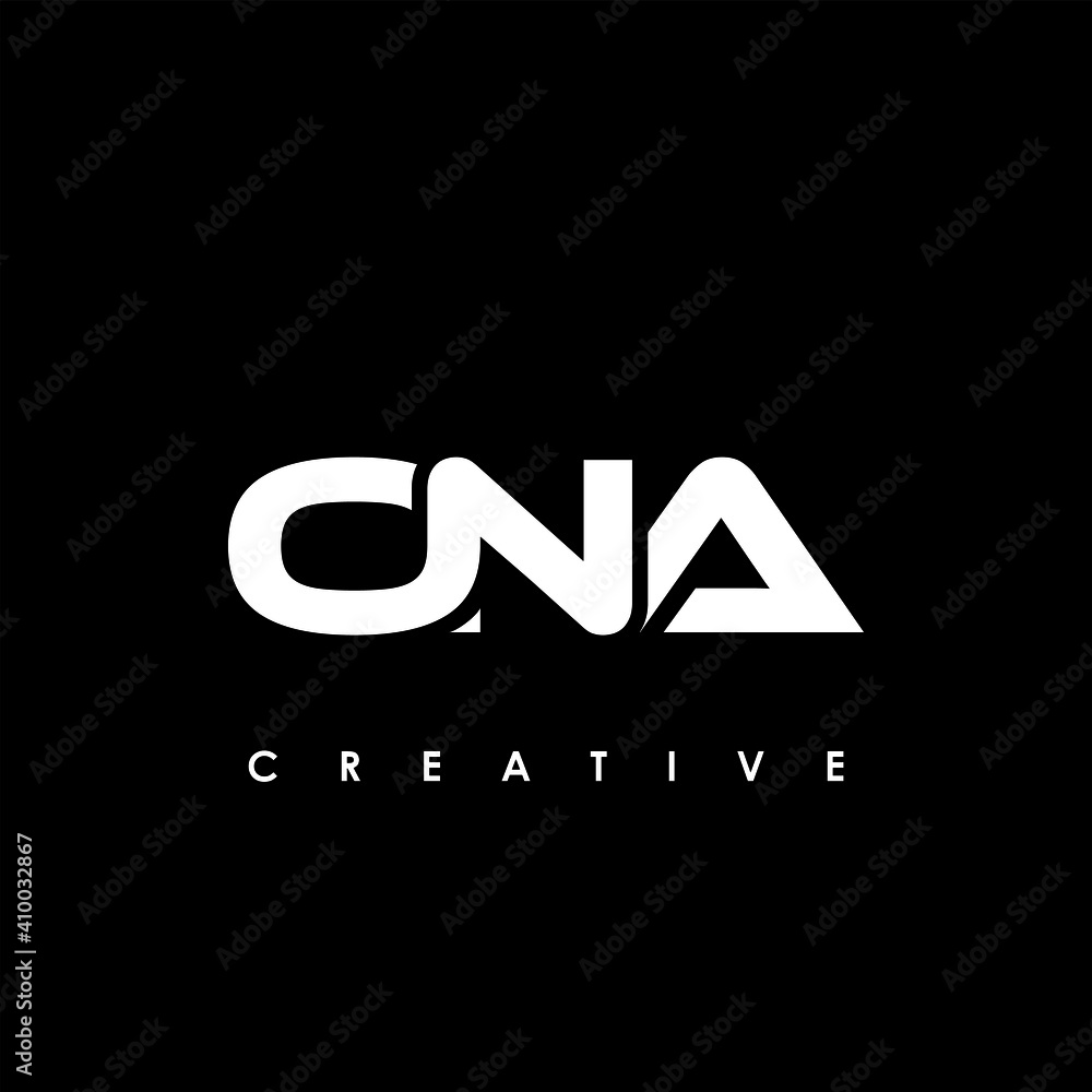 ONA Letter Initial Logo Design Template Vector Illustration - obrazy, fototapety, plakaty 