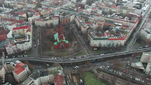 Emmaus Church at Lausitzer Platz in Kreuzberg, Berlin, Germany