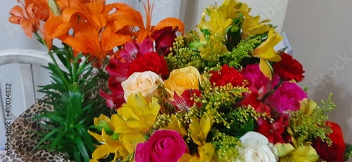 colorful flowers