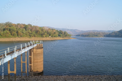 Reservoir of vazhani dam, Thrissur, Kerala, India © sravan