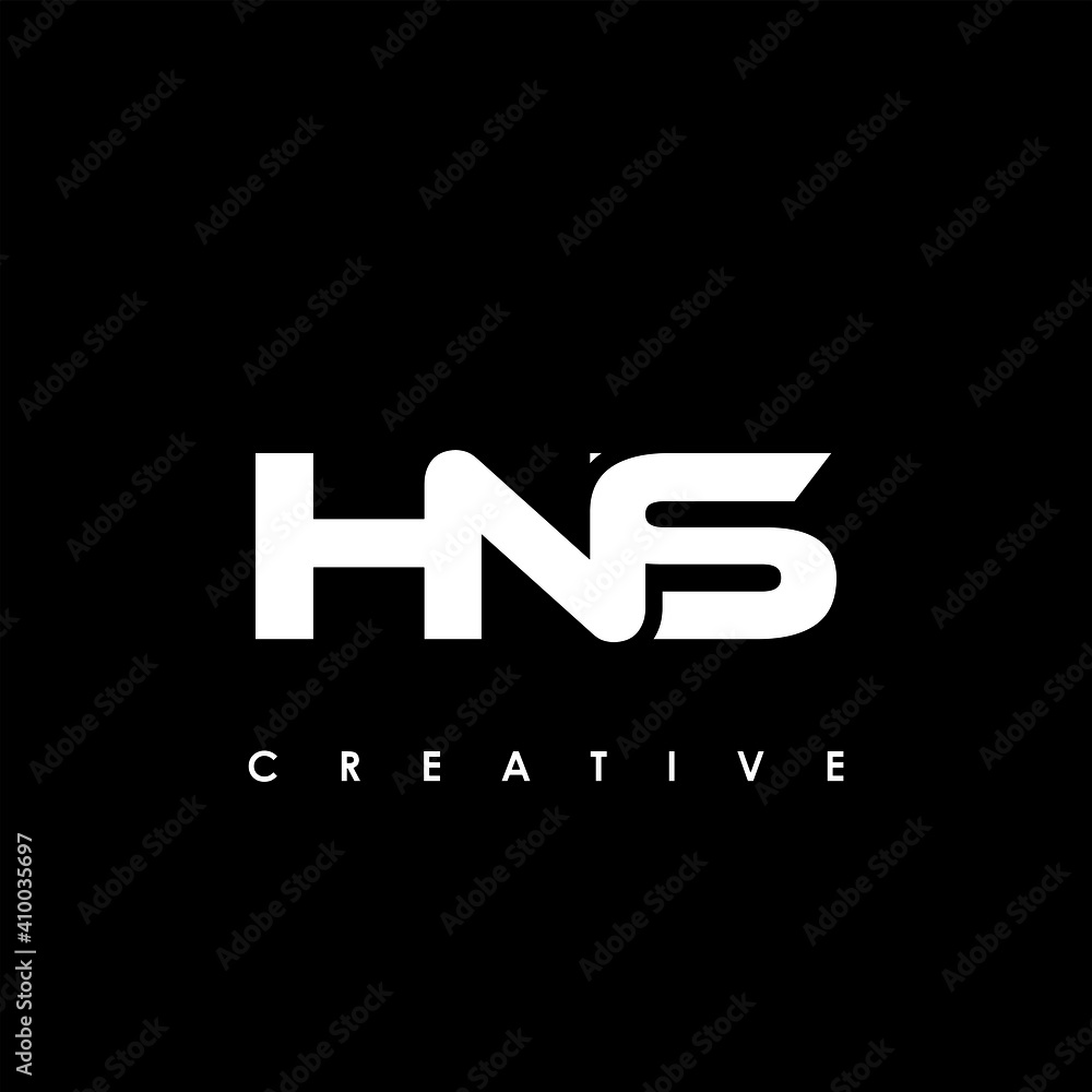 HNS Letter Initial Logo Design Template Vector Illustration HNS Letter Initial Logo Design Template Vector Illustration