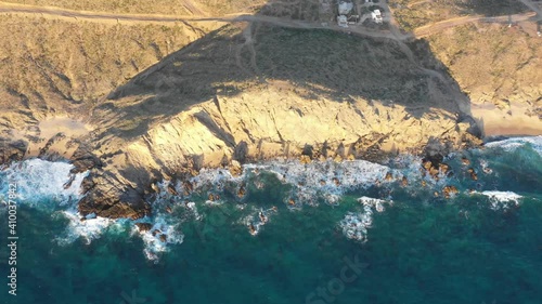 Drone 4k Baja Coast Secret White Sand Beaches