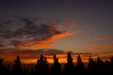 sunset in tawangmangu