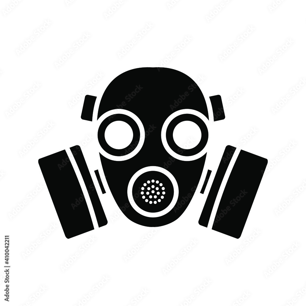 respirator icon. gas mask icon. vector illustration respirator icon. gas mask icon. vector illustration
