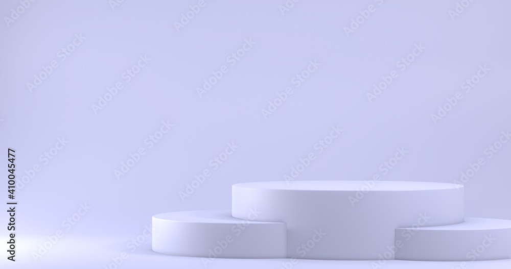 Minimalistic showcase with empty space. Empty podium for display product. 3D rendering. Minimalistic showcase with empty space. Empty podium for display product. 3D rendering.