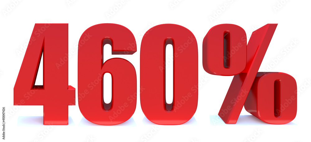 460 Percent off 3d Sign on White Background, Special Offer 460% Discount Tag, Sale Up to 460 Percent Off,big offer, Sale, Special Offer Label, Sticker, Tag, Banner, Advertising, offer. 460 Percent off 3d Sign on White Background, Special Offer 460% Discount Tag, Sale Up to 460 Percent Off,big offer, Sale, Special Offer Label, Sticker, Tag, Banner, Advertising, offer.