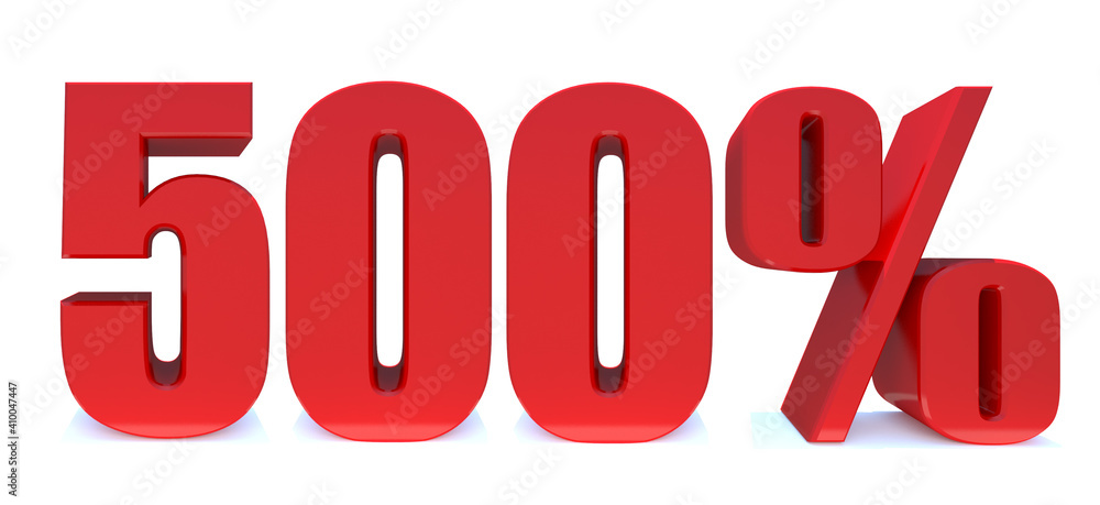 500 Percent off 3d Sign on White Background, Special Offer 500% Discount Tag, Sale Up to 500 Percent Off,big offer, Sale, Special Offer Label, Sticker, Tag, Banner, Advertising, offer. 500 Percent off 3d Sign on White Background, Special Offer 500% Discount Tag, Sale Up to 500 Percent Off,big offer, Sale, Special Offer Label, Sticker, Tag, Banner, Advertising, offer.
