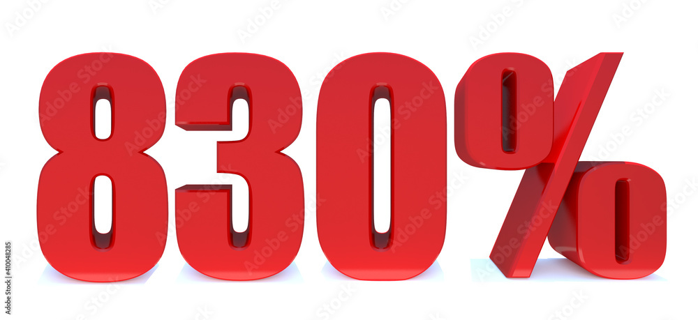 830 Percent off 3d Sign on White Background, Special Offer 830% Discount Tag, Sale Up to 830 Percent Off,big offer, Sale, Special Offer Label, Sticker, Tag, Banner, Advertising, offer. 830 Percent off 3d Sign on White Background, Special Offer 830% Discount Tag, Sale Up to 830 Percent Off,big offer, Sale, Special Offer Label, Sticker, Tag, Banner, Advertising, offer.
