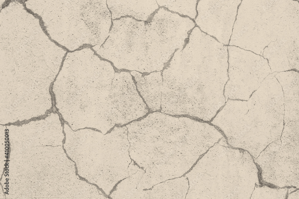 An old wall with cracks. Background image.
