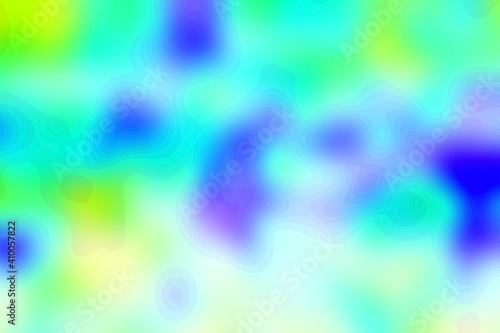 Abstract blur light gradient blue and green soft pastel color wallpaper background.