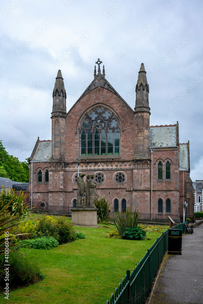 Ness Bank Church is on the bank of the River Ness in Inverness . It is a Church of Scotland (Presbyterian) church , Scotland