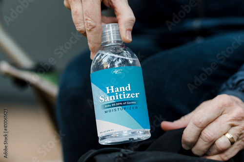 Travel with hand sanitizer traveling in the new normal