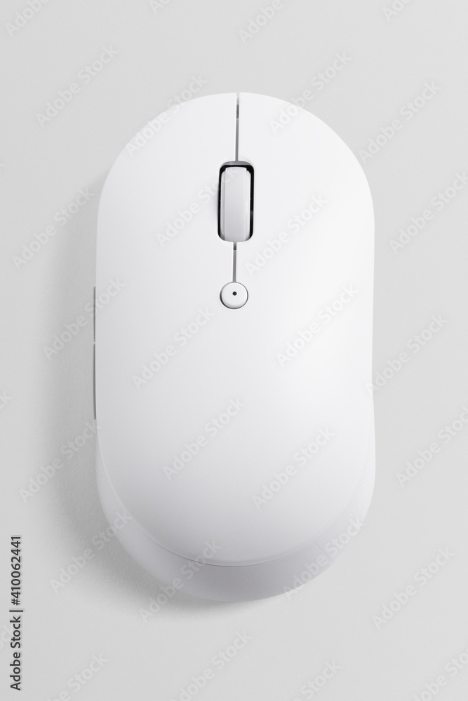 Wireless computer mouse mockup digital device Wireless computer mouse mockup digital device