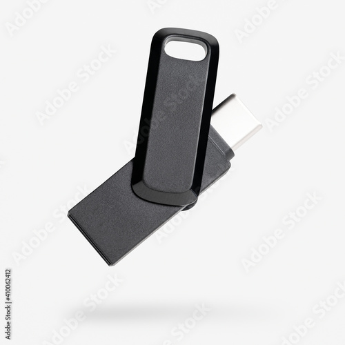 Fényképezés USB flash drive mockup technology data storage device