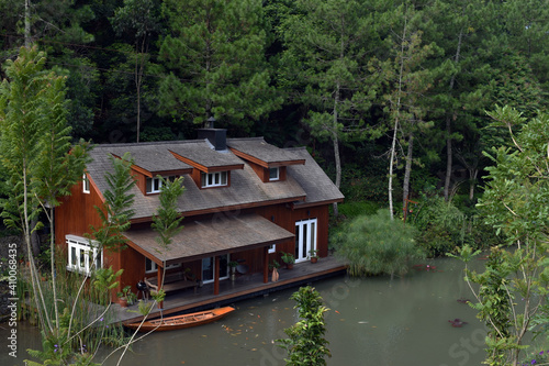house on the river