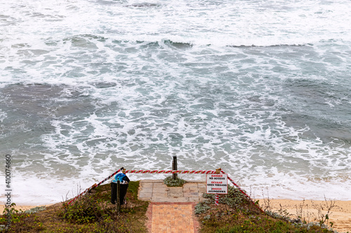 Do not Access the Beach