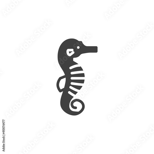 Seahorse line icon. linear style sign for mobile concept and web design. Seahorse animal outline vector icon. Symbol, logo illustration. Vector graphics