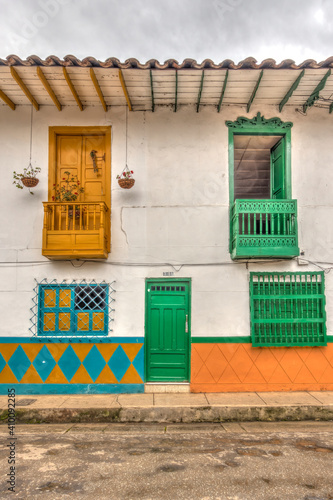 Jardin  Antioquia  Colombia - HDR Image