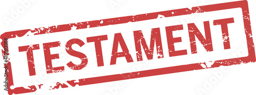 roter Stempel Testament