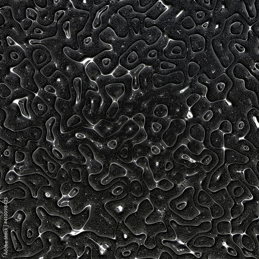 3d rendered shiny black and white liquid metal surface digitally generated pattern 3d rendered shiny black and white liquid metal surface digitally generated pattern