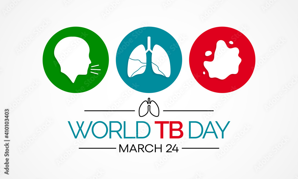 World Tuberculosis Day, observed on March 24th each year, is designed to build public awareness about the global epidemic of tuberculosis and efforts to eliminate the disease. Vector illustration. World Tuberculosis Day, observed on March 24th each year, is designed to build public awareness about the global epidemic of tuberculosis and efforts to eliminate the disease. Vector illustration.