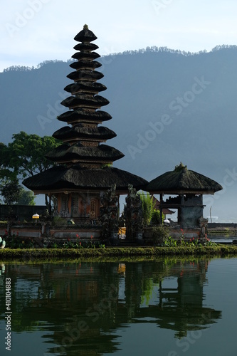 Temple next to the lake