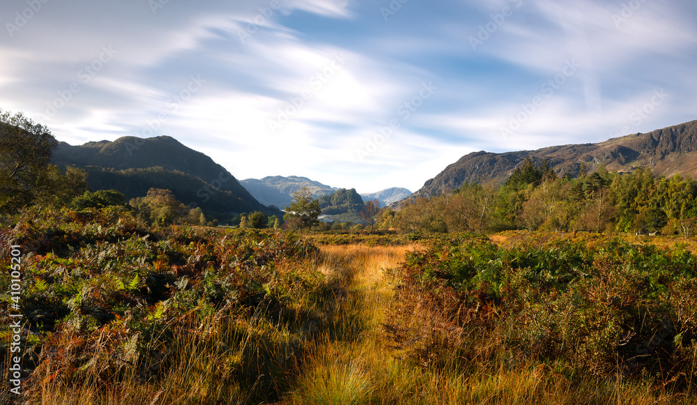 Fototapeta premium Borrowdale English Lake District. 