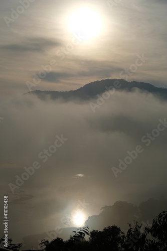 Foggy Sunrise