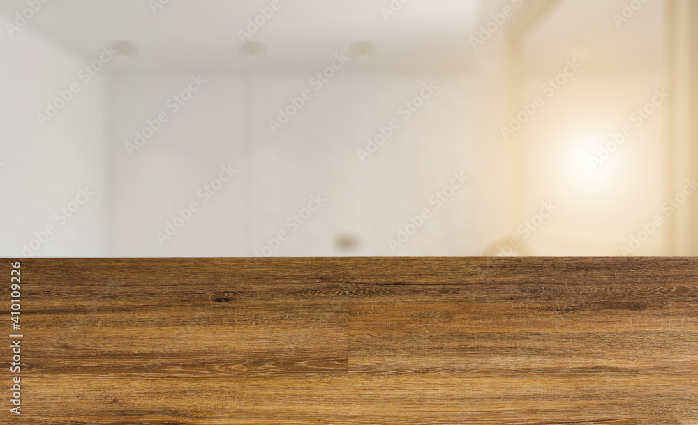 Modern bathroom with large window. Sunset. Empty picture. 3D rendering.. Sunset.. Abstract blur phototography. wooden table on blurred background. Modern bathroom with large window. Sunset. Empty picture. 3D rendering.. Sunset.. Abstract blur phototography. wooden table on blurred background.