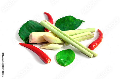 vegetables on a white background