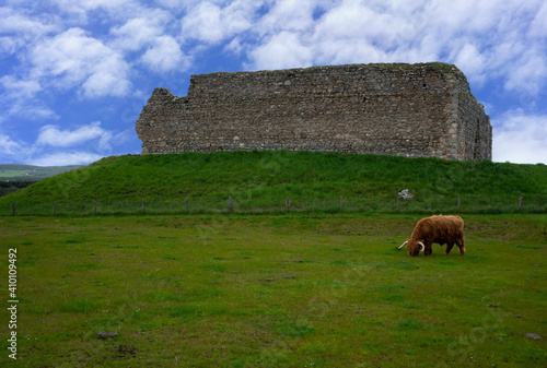 Castle Roy is one of the oldest masonry fortification in Nethy Bridge , Scotland photo