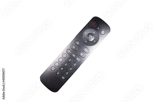 TV remote control isolated on white background © jakraphan