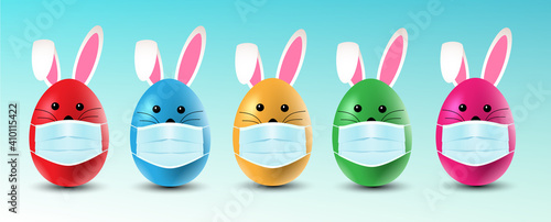 Happy Easter, Coronavirus photo