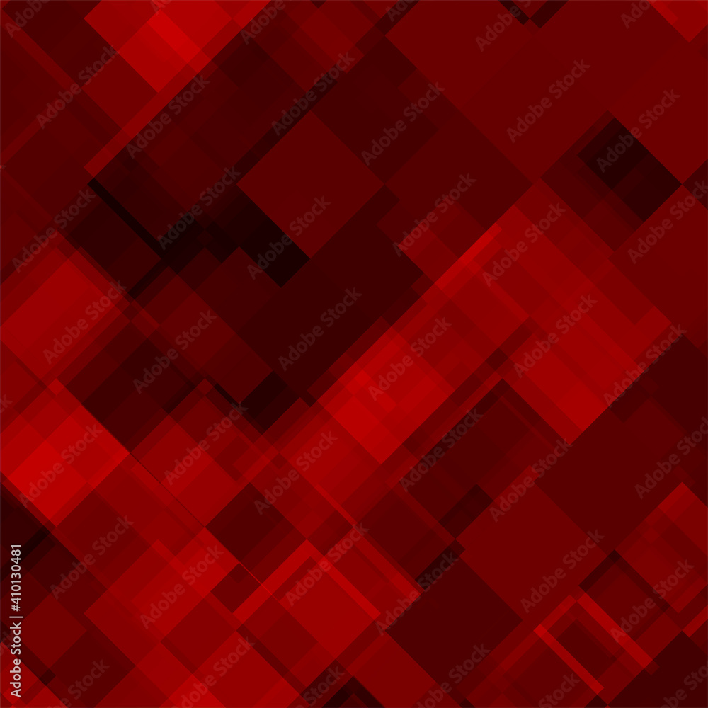Abstract red background of squares with overlapping Abstract red background of squares with overlapping