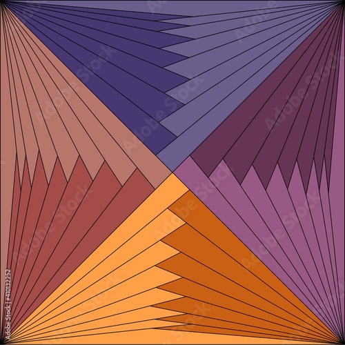 Abstract geometrical background.