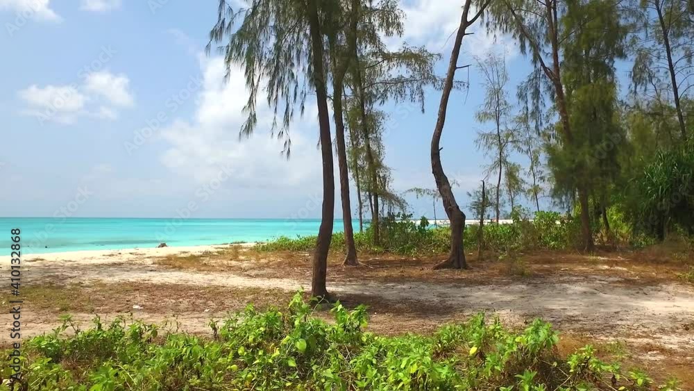 Coastline and beach of Zanzibar, Tanzania Coastline and beach of Zanzibar, Tanzania