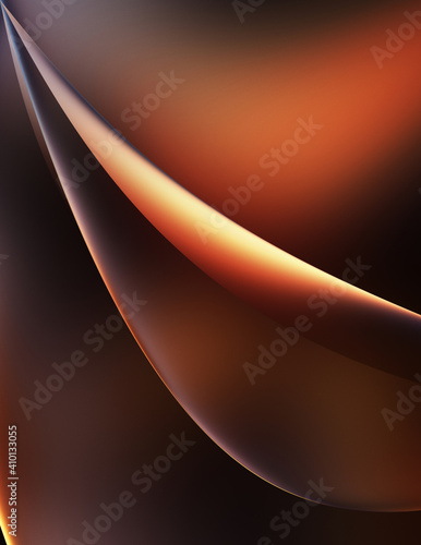 Abstract background. Fluid color gradient waves, with dynamic motion. Neon colorful abstract design of light waves. Illustration For Wallpaper, Banner, Background, Card, Book Illustration, website.