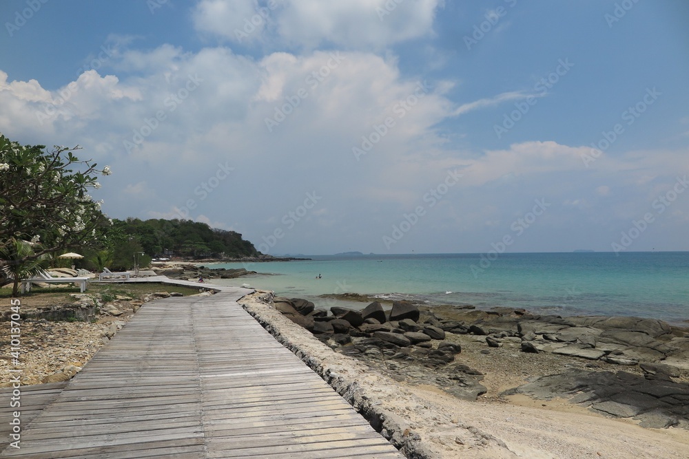 bridge and sea