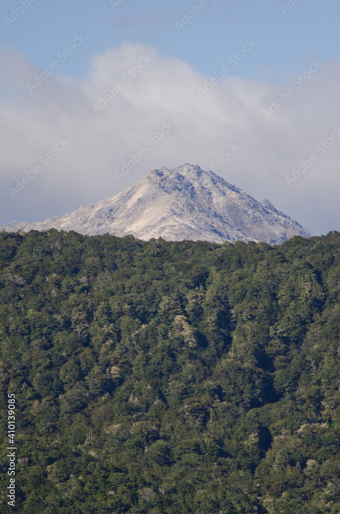 The Monument in Fiordland National Park. Southland. South Island. New Zealand.