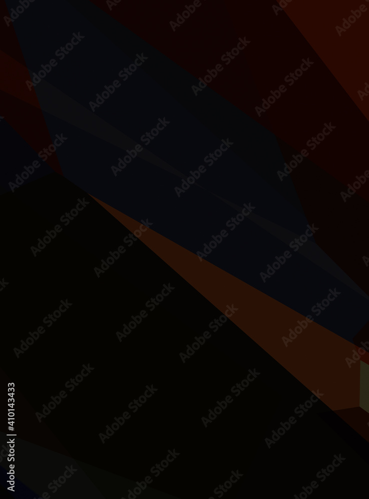 Obraz premium Trendy geometric abstract background in minimalistic flat style with dynamic composition.