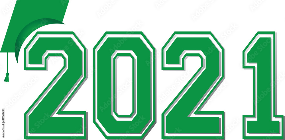 Green Class of 2021 Banner