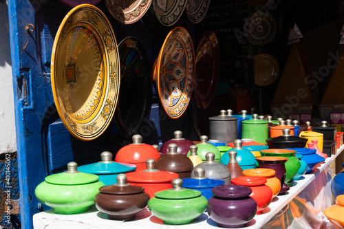 All Kinds Of Colours, All Kinds Of Moroccan Handicrafts © Xiahou