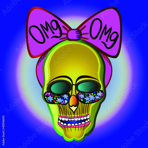 glamorous skull