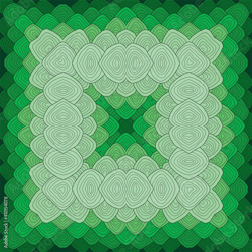 Abstract hills background.