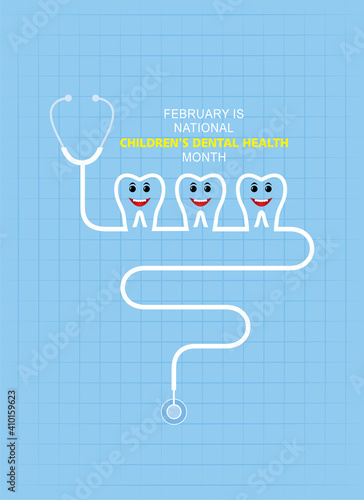 National Children's Dental Health observed in month of February.