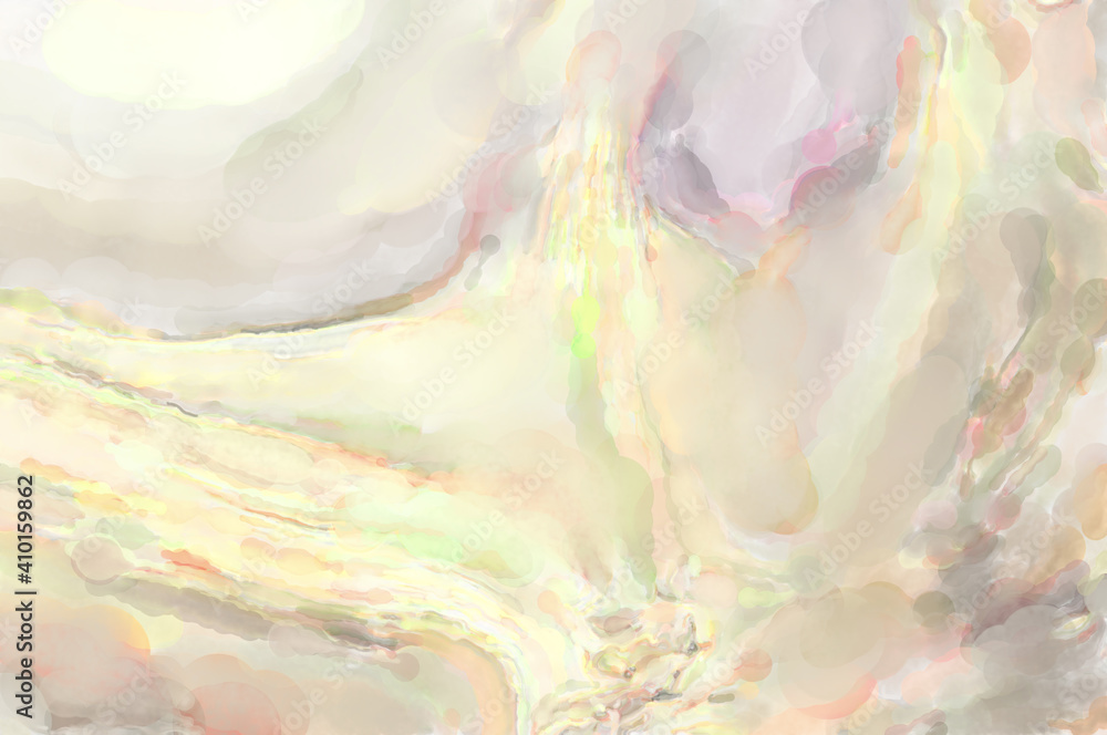 Fototapeta premium Watercolor strokes on surface. Artistic background image. Abstract painting on canvas. Brushstrokes. Contemporary art. Colorful texture of hand made artwork. Modern painting.